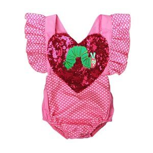 The Very Hungry Caterpillar Outfit Romper Clothes Jumpsuit Dress Baby Clothes